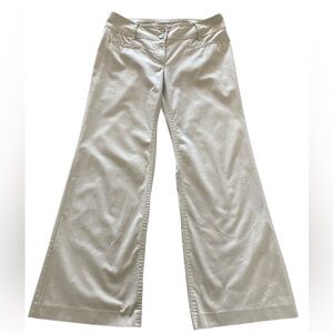 H&M light tan straight leg khakis, Sz 12